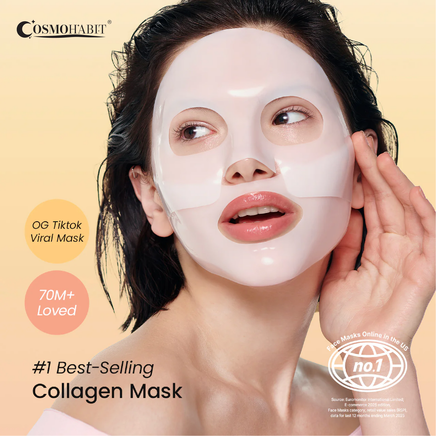 Face Mask Bio-Collagen Real Deep Mask Cosmohabit®
