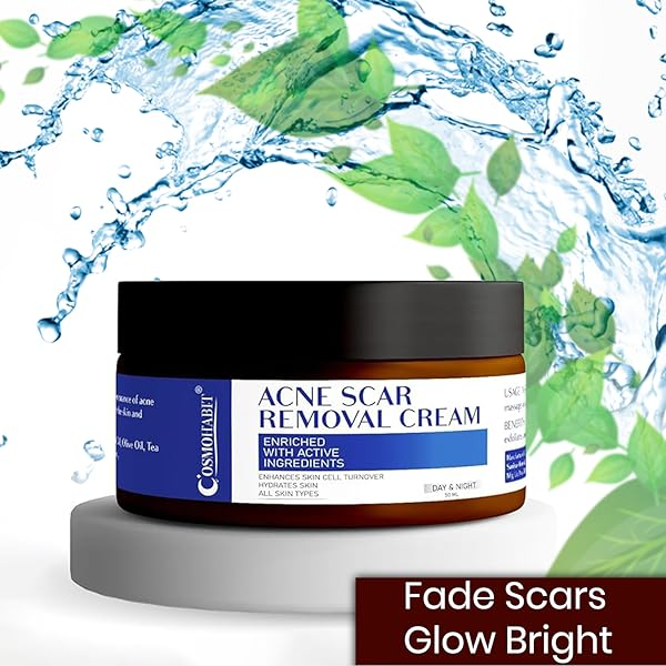 Acne Scar Removal Cream | Active Ingredients for Day & Night Skin Care My Store