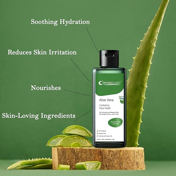 Aloe Vera Facewash | Gentle Cleansing, Soothing Hydration My Store