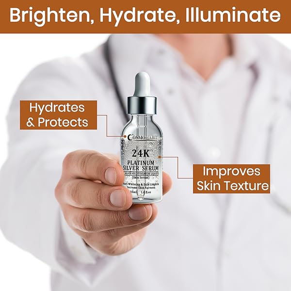 24 K Platinum Silver Serum: Anti-Whitening & Enhance Skin Lightening My Store