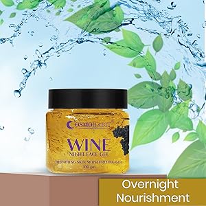 Wine Night Face Gel | Overnight Skin Repair & Rejuvenation My Store