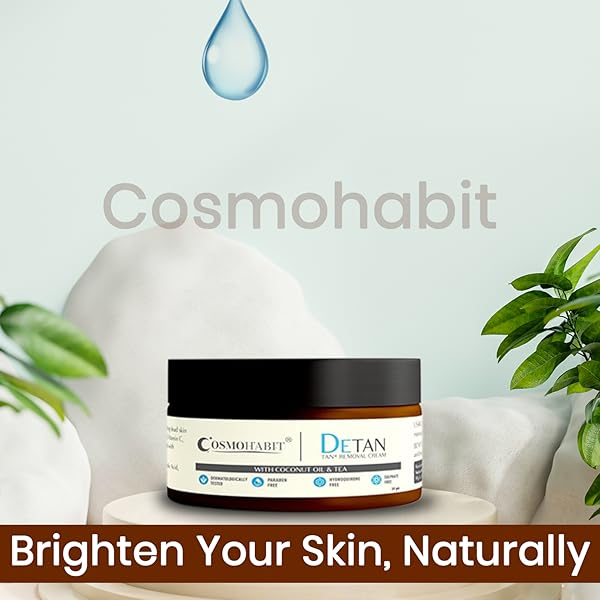 De-Tan Cream with Exfoliating Agents | Reversing Sun Damage My Store