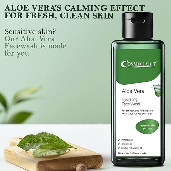 Aloe Vera Facewash | Gentle Cleansing, Soothing Hydration My Store