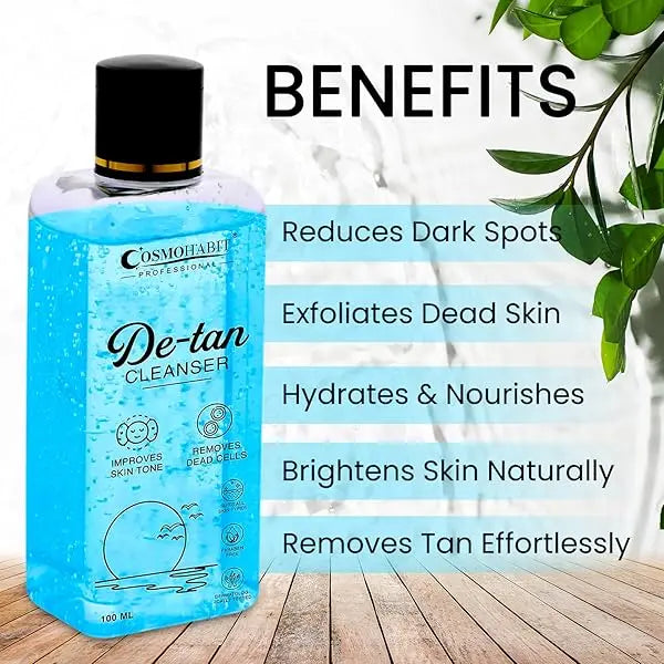De-Tan Cleanser | Powerful Tan Removal Properties My Store