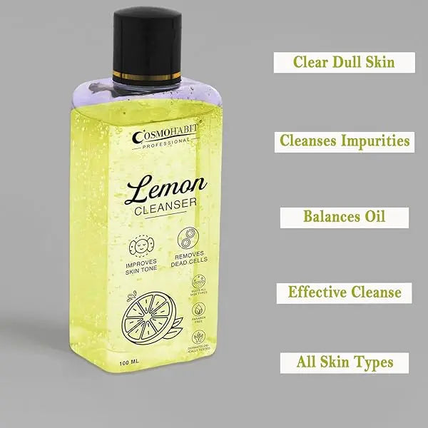 Lemon Cleanser for Balancing Oil Levels My Store
