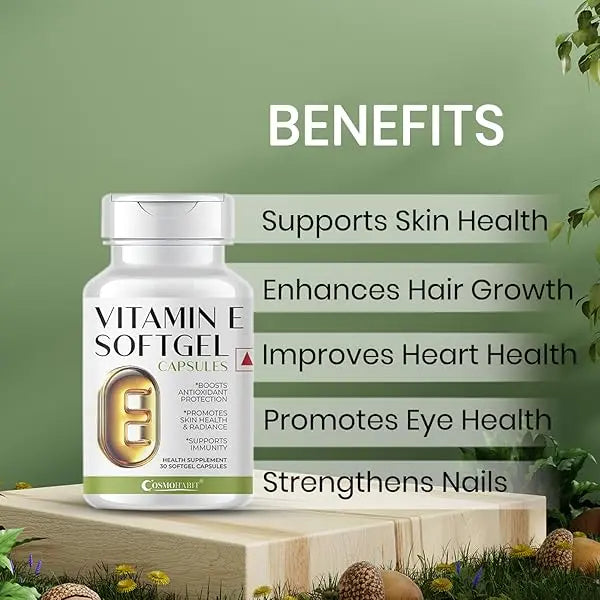 Vitamin E Softgel Capsules My Store