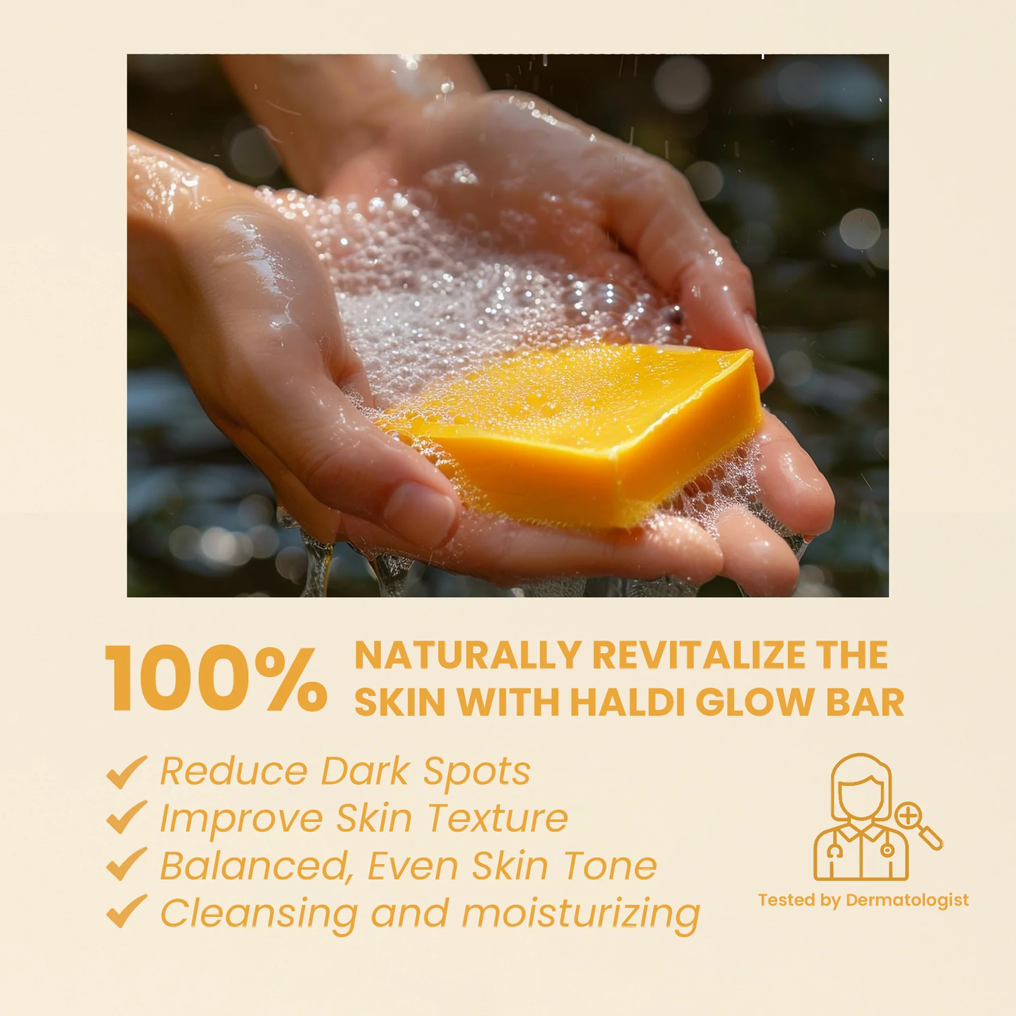 Kojic Acid & Turmeric Soap Bar My Store