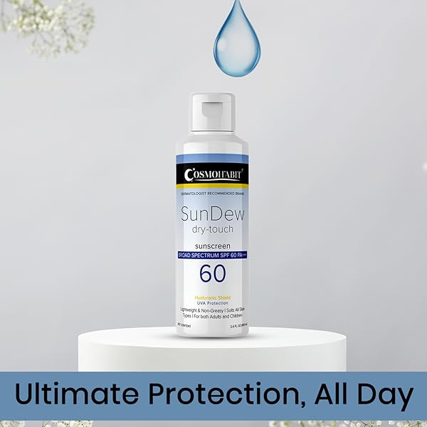 Sundew Sunscreen SPF 60 PA+++ | Broad Protection Against UVA/UVB Rays My Store