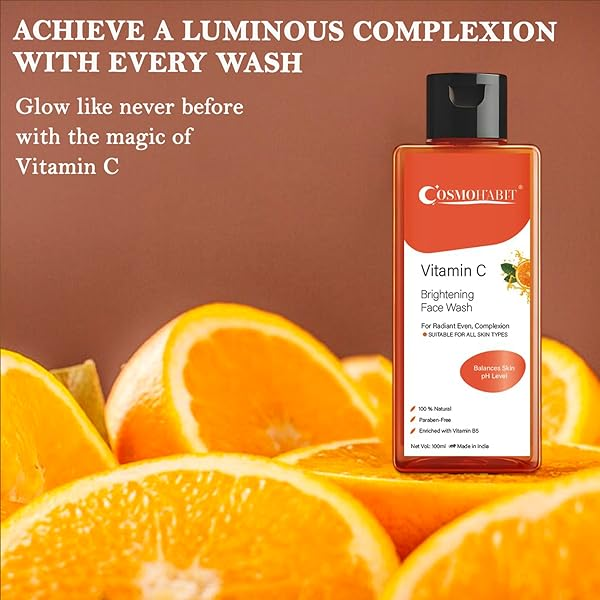 Vitamin C Facewash | Brighter, Healthier Skin by Reducing Dark Spots My Store