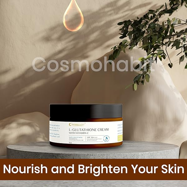 L-Glutathione Cream with spf 50+++ | Brightens Skin, Reduces Hyperpigmentation My Store