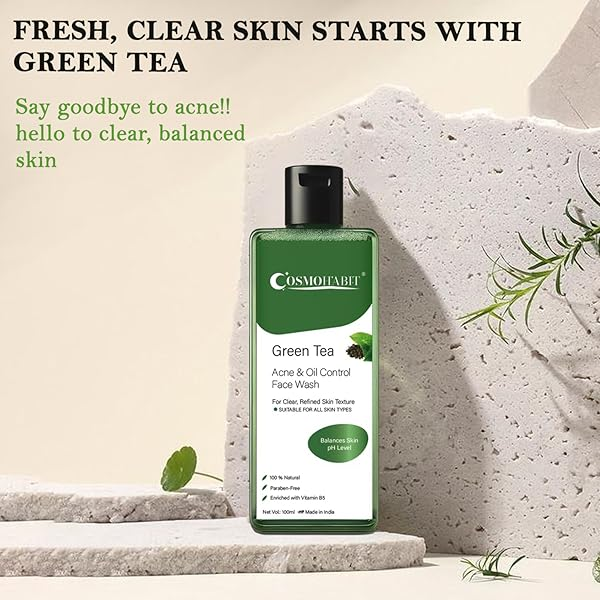 Green Tea Facewash | Fighting Acne & Balancing Oil Production My Store
