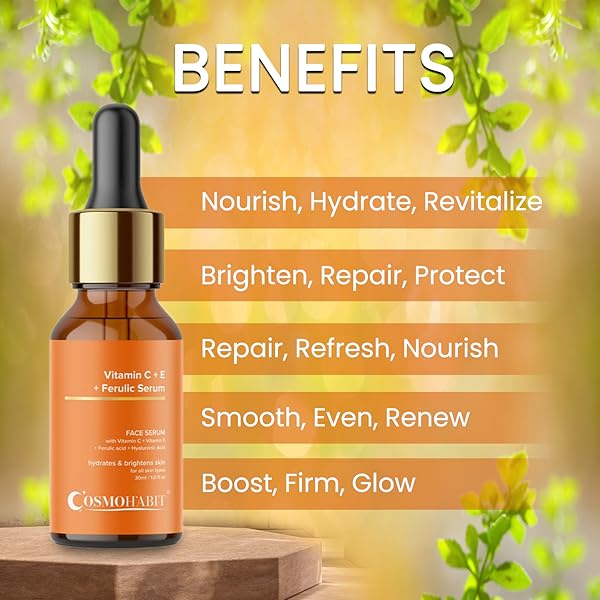 Vitamin C & E Serum | Protection Against Environmental Damage My Store