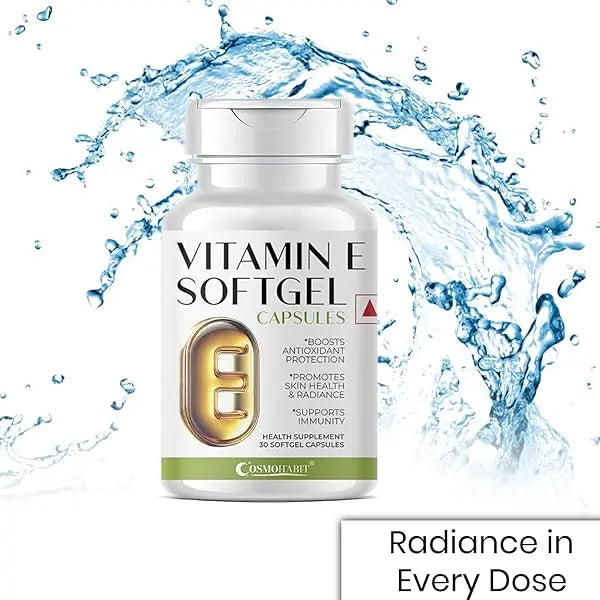 Vitamin E Softgel Capsules My Store