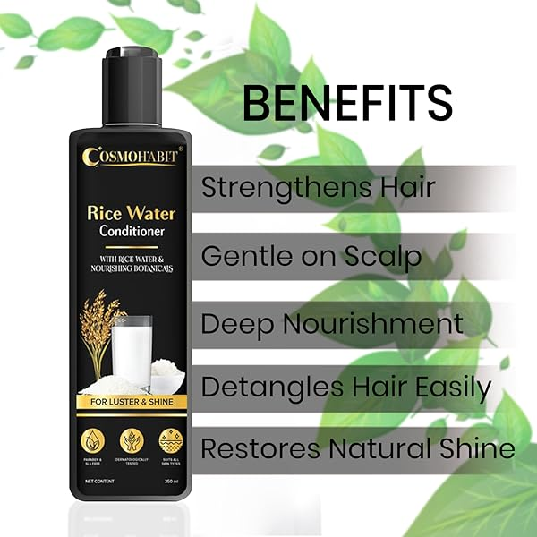 Rice Water Conditioner | Reducing Breakage & Restoring Natural Shine My Store