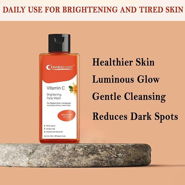 Vitamin C Facewash | Brighter, Healthier Skin by Reducing Dark Spots My Store