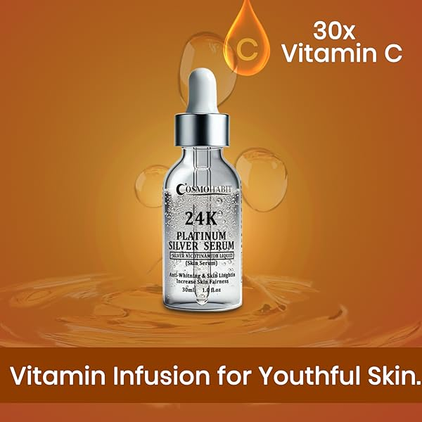 24 K Platinum Silver Serum: Anti-Whitening & Enhance Skin Lightening My Store