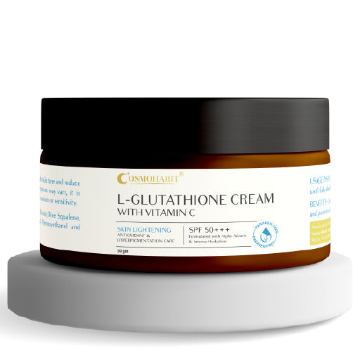L-Glutathione Cream with spf 50+++ | Brightens Skin, Reduces Hyperpigmentation My Store