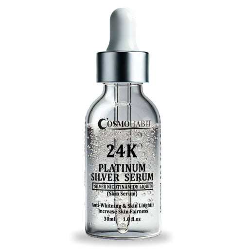 24 K Platinum Silver Serum: Anti-Whitening & Enhance Skin Lightening My Store