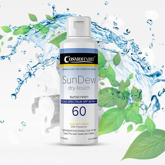 Sundew Sunscreen SPF 60 PA+++ | Broad Protection Against UVA/UVB Rays My Store