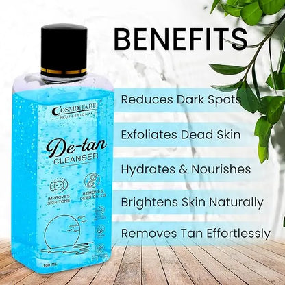 De-Tan Cleanser | Powerful Tan Removal Properties My Store