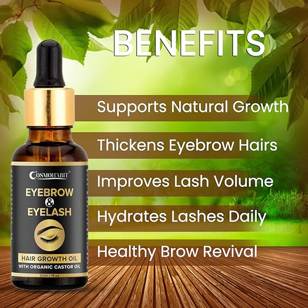Eyebrow & Eyelash Growth Oil for Promoting Thicker Fuller Lashes My Store