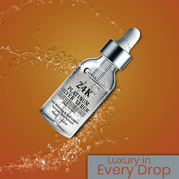 24 K Platinum Silver Serum: Anti-Whitening & Enhance Skin Lightening My Store