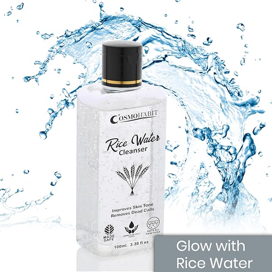 Rice Water Facial Cleanser | Improves Skin Tone & Removes Dead Cells My Store