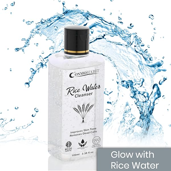 Rice Water Facial Cleanser | Improves Skin Tone & Removes Dead Cells My Store