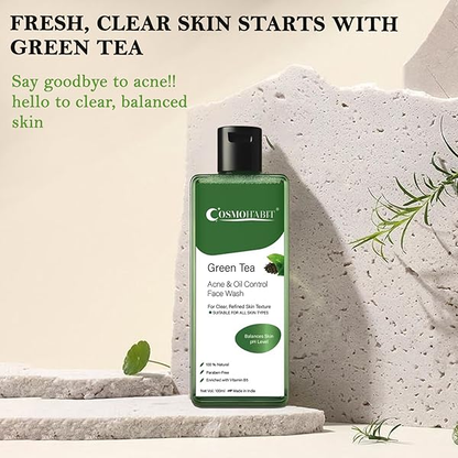 Green Tea Facewash | Fighting Acne & Balancing Oil Production My Store